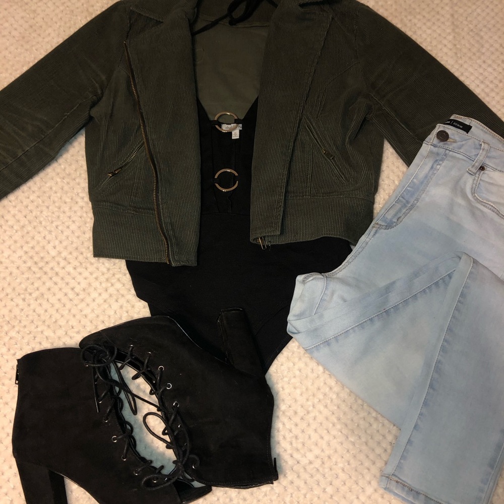 Charlotte Russe Halter Bodysuit